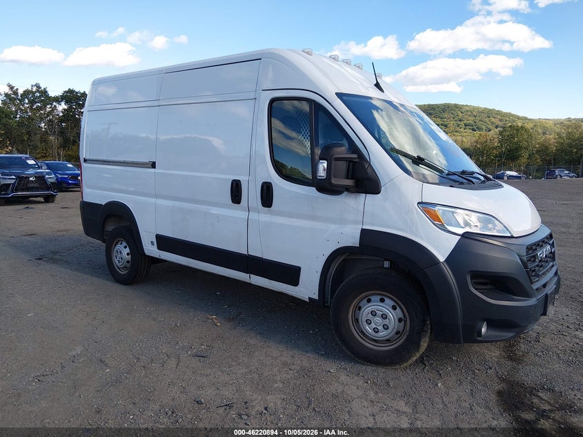 Vin: 3c6lrvbg1pe587392, lot: 46720882, ram promaster 1500 high roof 136 wb 2023 img_1