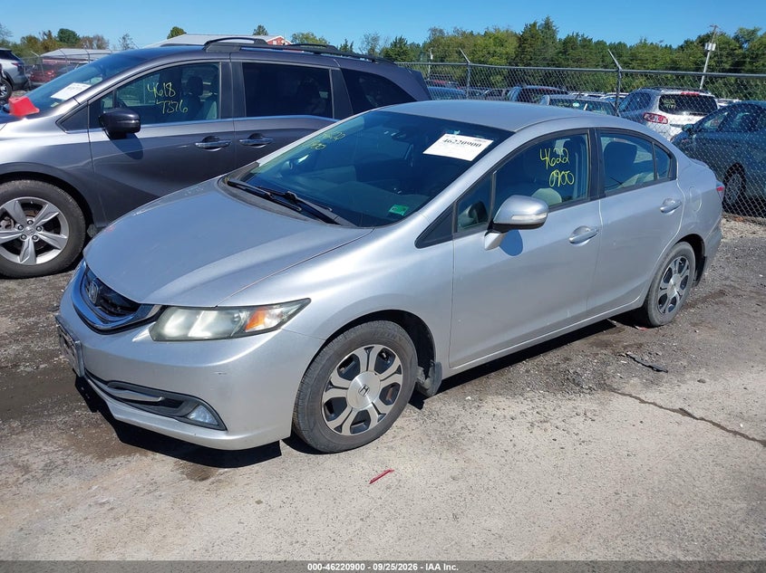 2013 Honda Civic, Звичайний знос, IAAI, VIN 19XFB4F27DE200455 — фото 2