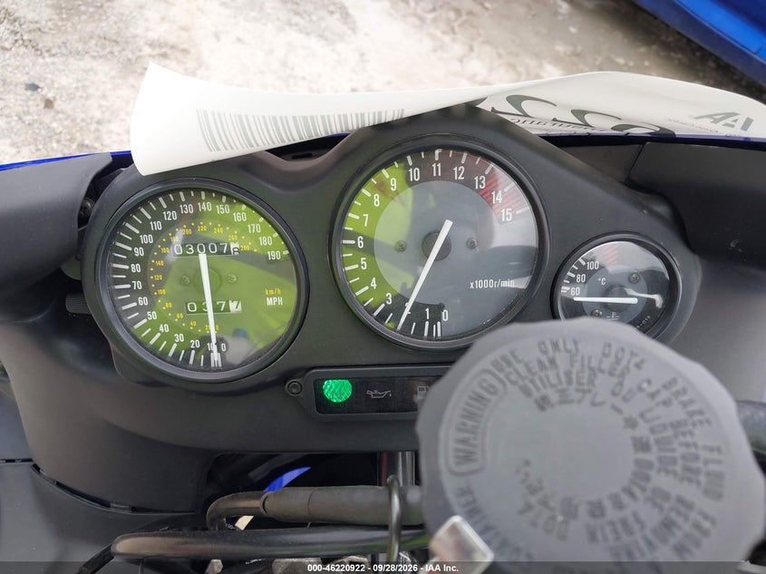 YAMAHA YZF600 2007