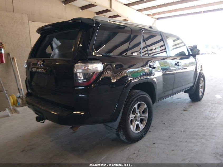 Vin: jtezu5jr7g5122949, lot: 46720918, toyota 4runner sr5 20164