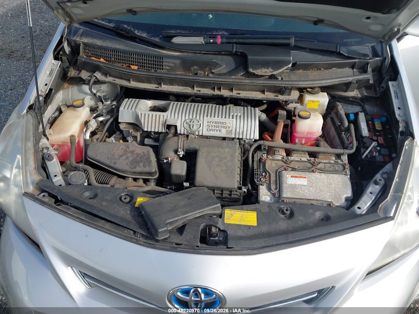 TOYOTA PRIUS V 2012 VIN JTDZN3EU5C3174607