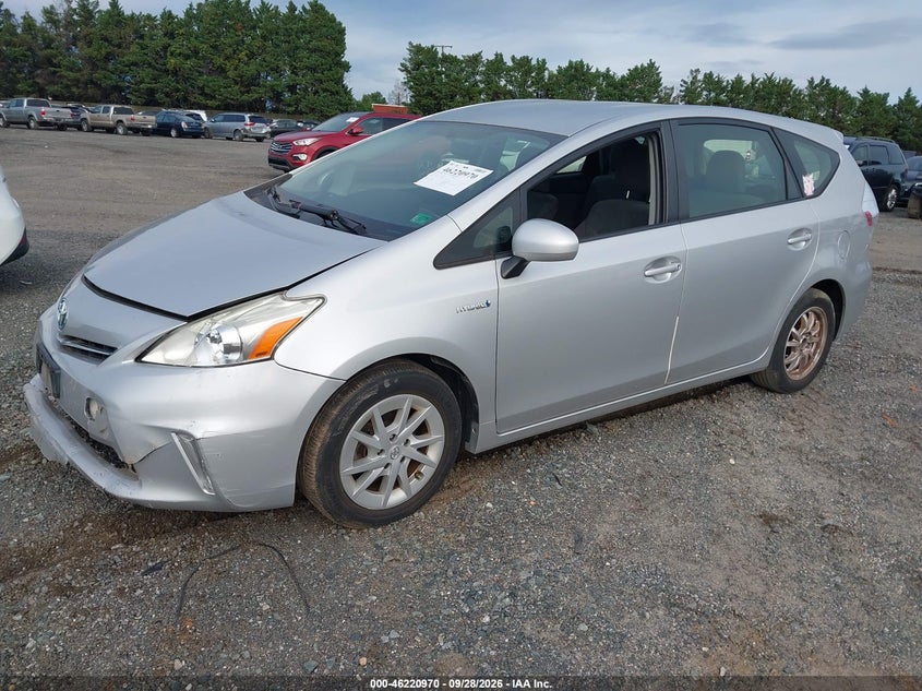 TOYOTA PRIUS V 2012 VIN JTDZN3EU5C3174607