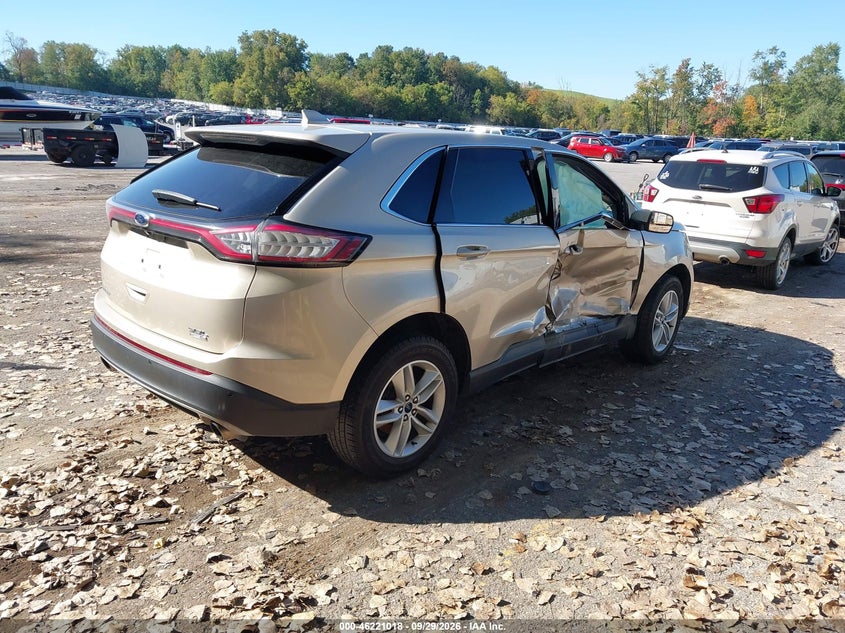 Vin: 2fmpk4j94jbb50413, lot: 46721007, ford edge sel 20184