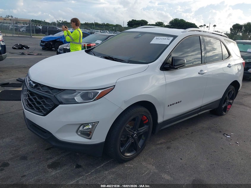 Vin: 2gnaxnev7l6244720, lot: 46721024, chevrolet equinox fwd premier 1.5l turbo 20202
