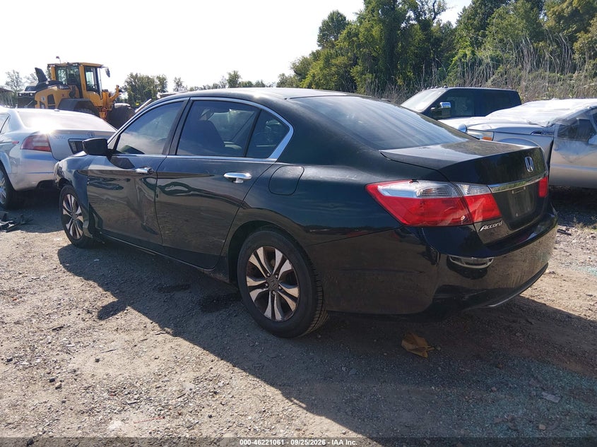 Vin: 1hgcr2f39da096437, lot: 46721049, honda accord lx 20133