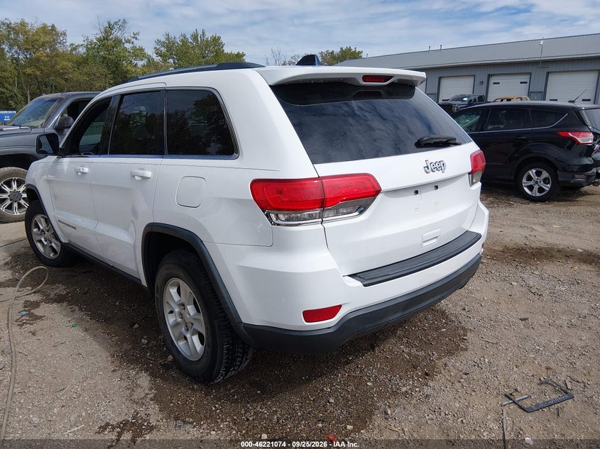 Vin: 1c4rjfag1fc845594, lot: 46721062, jeep grand cherokee laredo 20153