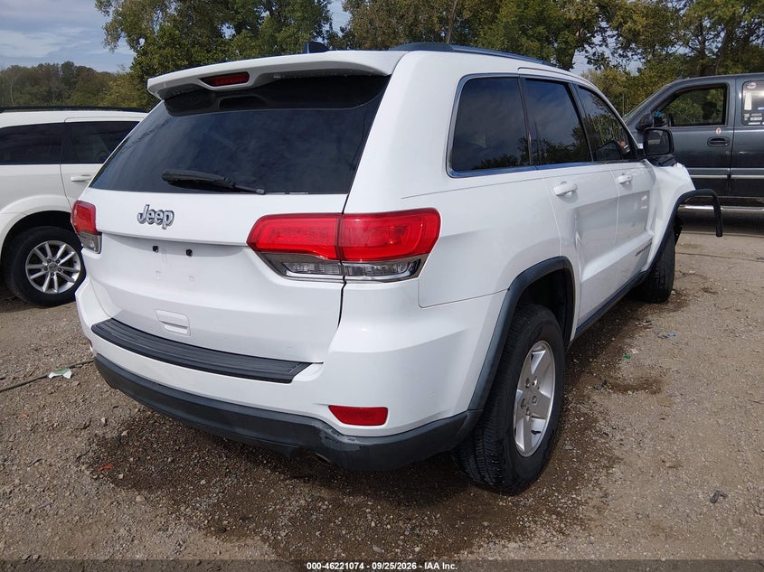Vin: 1c4rjfag1fc845594, lot: 46721062, jeep grand cherokee laredo 20154