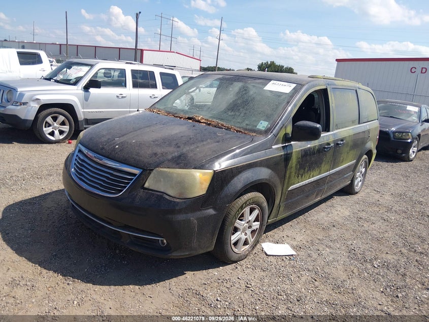 2011 Chrysler Town & Country, Звичайний знос, IAAI, VIN 2A4RR5DG8BR681769 — фото 2