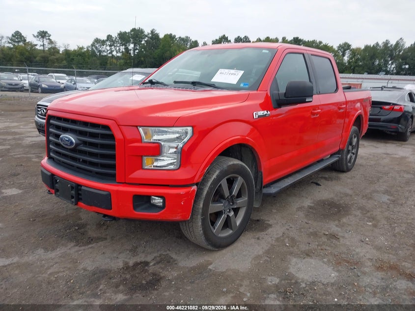 2015 Ford F-150 Xlt, Удар сзади, IAAI, VIN 1FTEW1EF8FFC83535 — фото 2