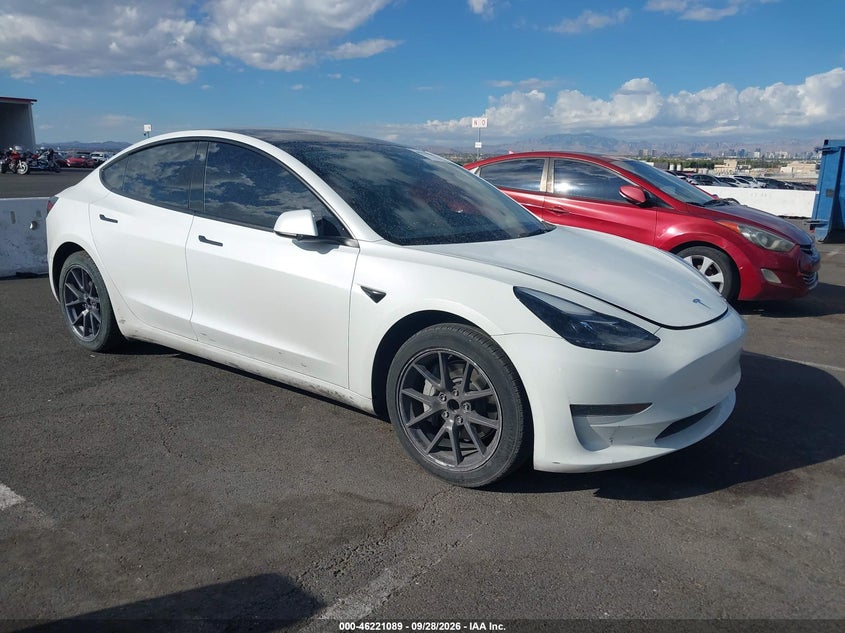 Vin: 5yj3e1eaxpf621828, lot: 46721076, tesla model 3 rear-wheel drive 2023 img_1