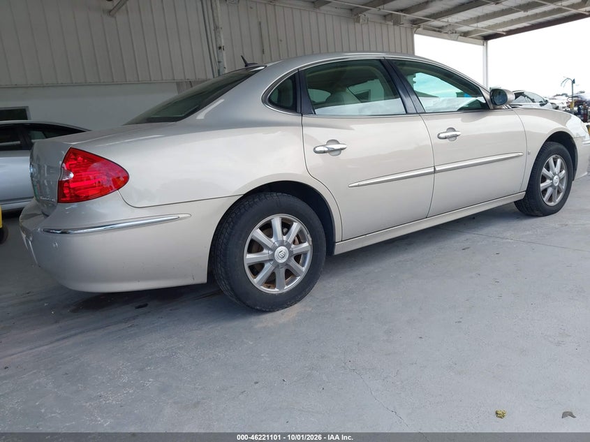 BUICK LACROSSE 2008 VIN 2G4WD582781164858