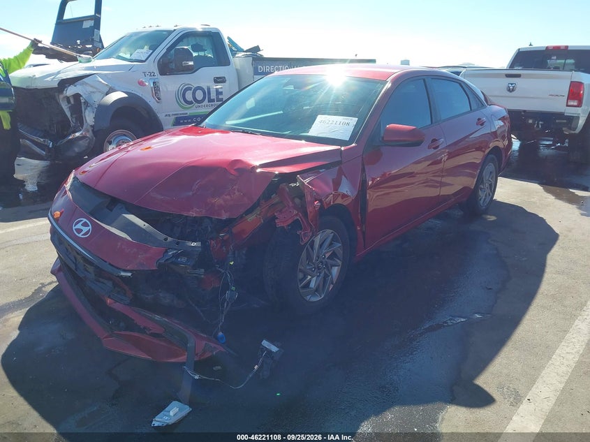 Vin: kmhlm4dg9ru673581, lot: 46721096, hyundai elantra sel 20242
