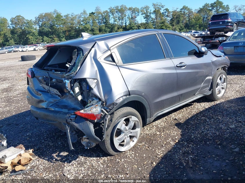 Vin: 3czru6h38mm725291, lot: 46721100, honda hr-v awd lx 20214