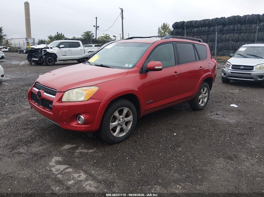 2010 Toyota Rav4 Ltd, Rear, IAAI, VIN JTMDK4DV8A5093539 — photo 2