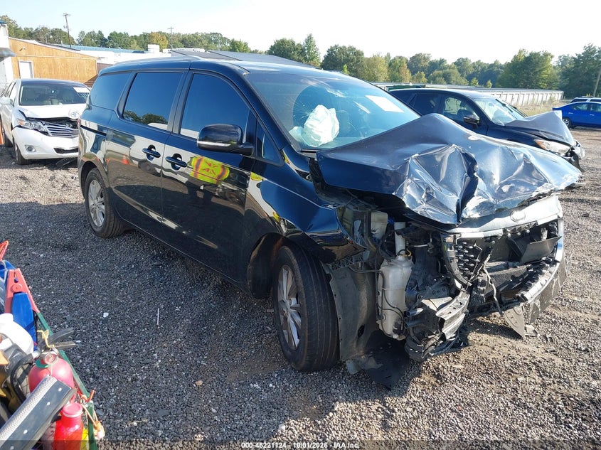 Vin: kndmb5c10g6213521, lot: 46721112, kia sedona lx 20161