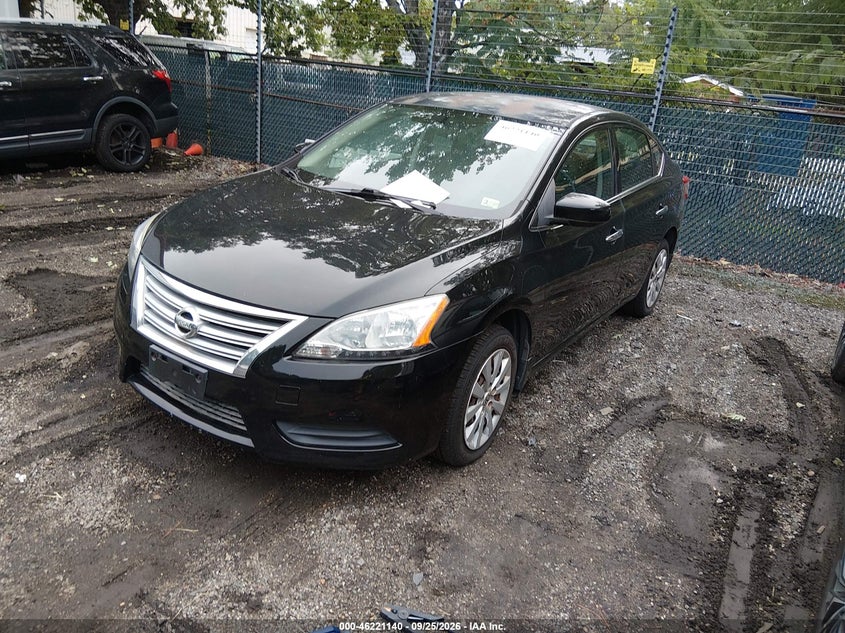 Vin: 3n1ab7ap3ey274537, lot: 46721128, nissan sentra sv 20142