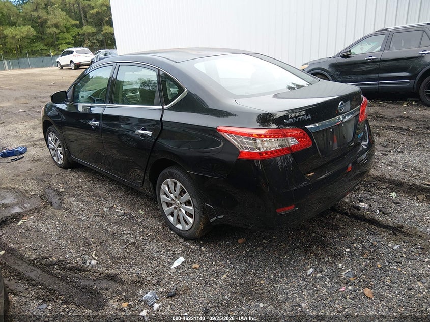 Vin: 3n1ab7ap3ey274537, lot: 46721128, nissan sentra sv 20143