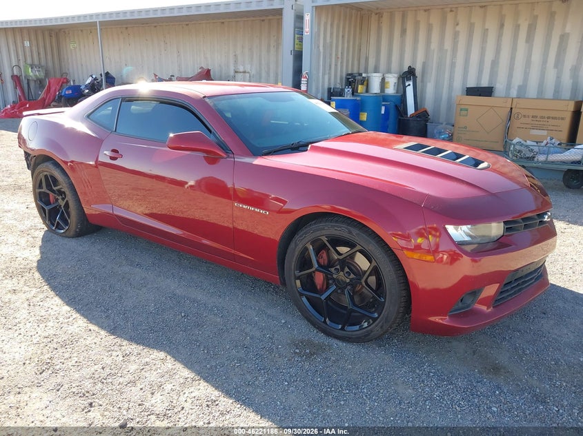 Vin: 2g1fs1ew1e9277396, lot: 46721174, chevrolet camaro 1ss 20141