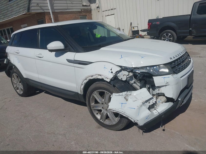 Vin: salvr2bg4fh959695, lot: 46721178, land rover range rover evoque pure 20151