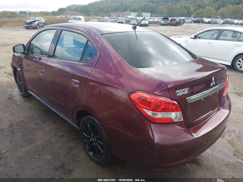 Vin: ml32f4fj2lhf06844, lot: 46721195, mitsubishi mirage g4 se/g4 le 20203