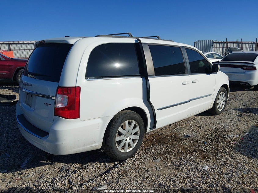 Vin: 2c4rc1bg5gr281629, lot: 46721208, chrysler town & country touring 20164