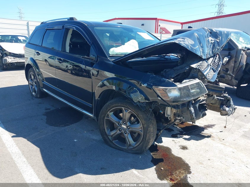 Vin: 3c4pdcgb7ft610646, lot: 46721212, dodge journey crossroad 20151