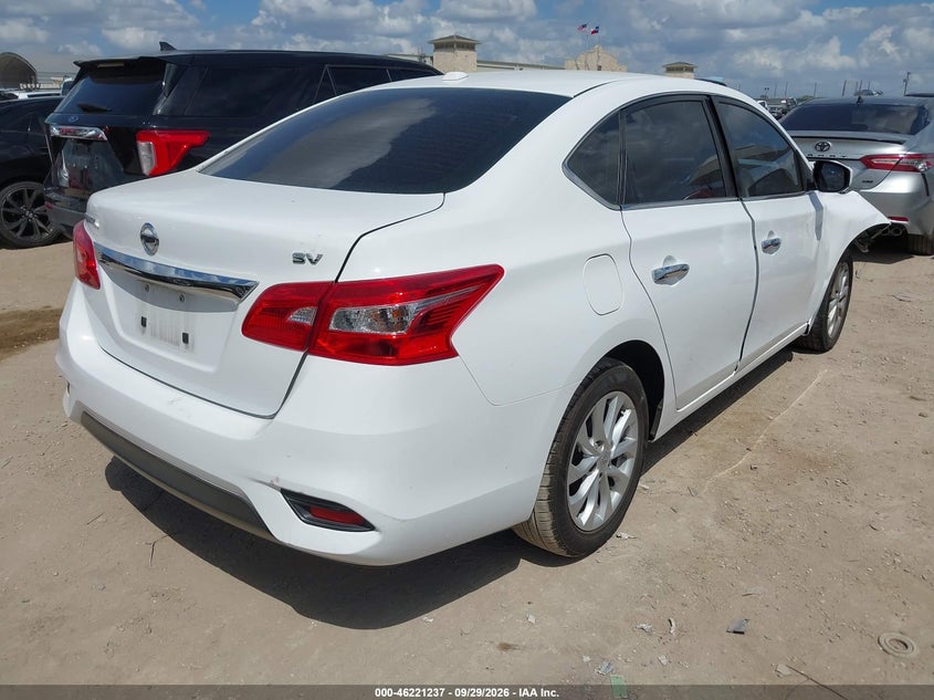 Vin: 3n1ab7ap8ky377738, lot: 46721225, nissan sentra sv 20194