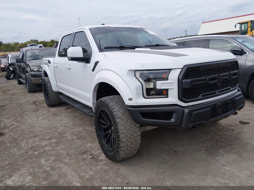 Vin: 1ftfw1rg1jfa98856, lot: 46721232, ford f-150 raptor 20181