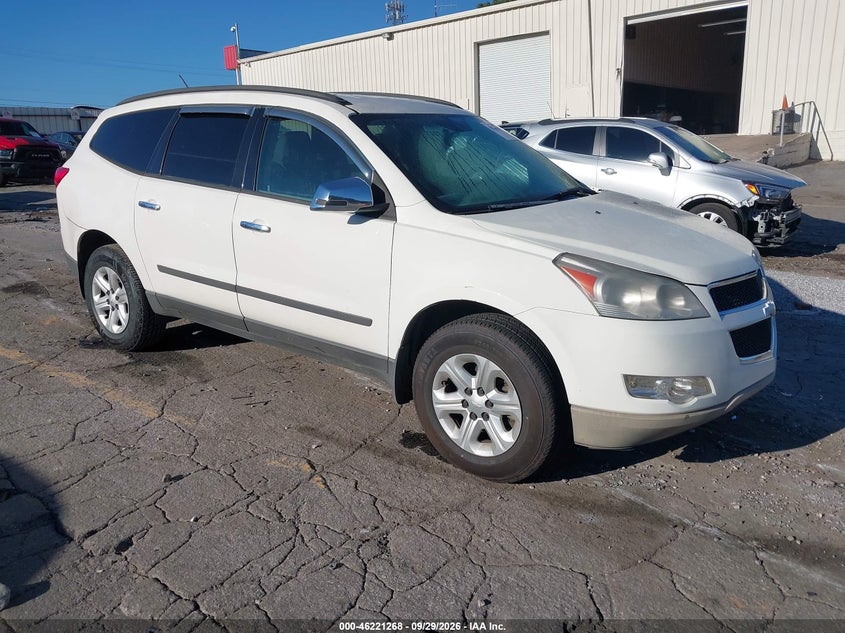Vin: 1gnkreed5bj414287, lot: 46721256, chevrolet traverse ls 20111