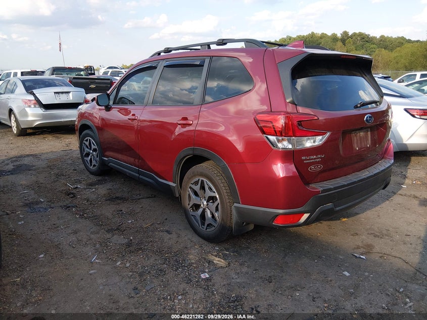 Vin: jf2skaecxkh485507, lot: 46721270, subaru forester premium 20193