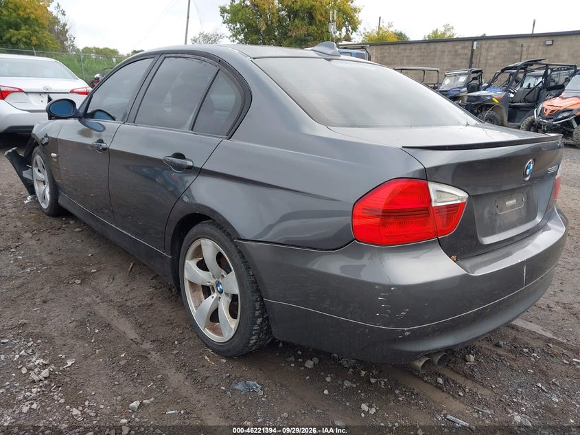 BMW 328I 2008 VIN WBAVA37558NL44439