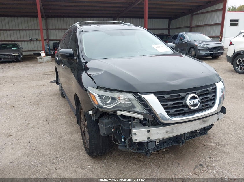 Vin: 5n1dr2mm2kc642216, lot: 46721385, nissan pathfinder s 20191