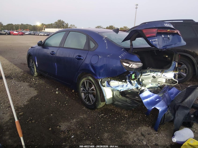 Vin: 3kpf24adxpe599570, lot: 46721396, kia forte lxs 20233