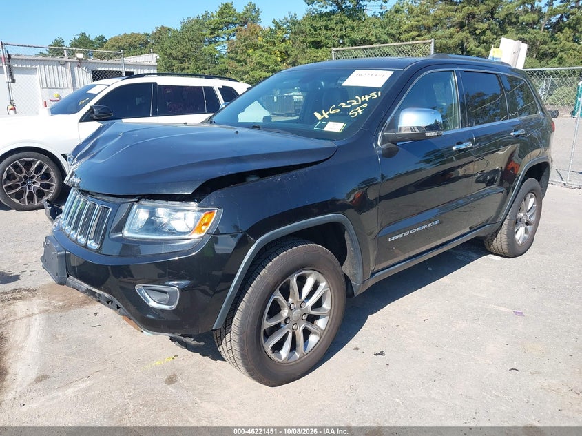 Vin: 1c4rjfbg2ec211434, lot: 46721439, jeep grand cherokee limited 20142
