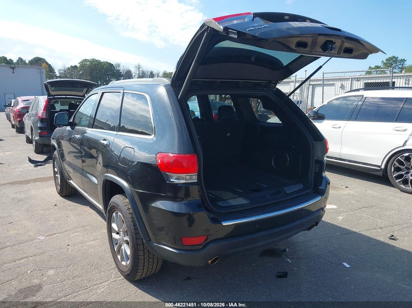 Vin: 1c4rjfbg2ec211434, lot: 46721439, jeep grand cherokee limited 20143