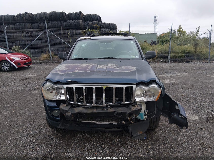 JEEP GRAND CHEROKEE 2006 VIN 1J8GR48K76C256797