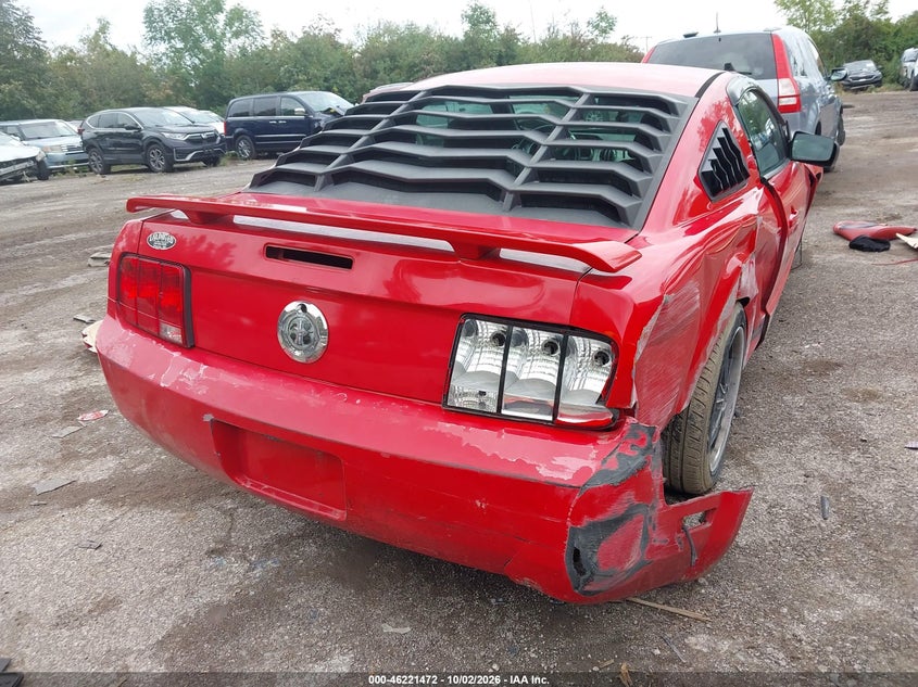 FORD MUSTANG 2006 VIN 1ZVHT80N265119343