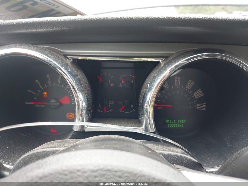 FORD MUSTANG 2006 VIN 1ZVHT80N265119343