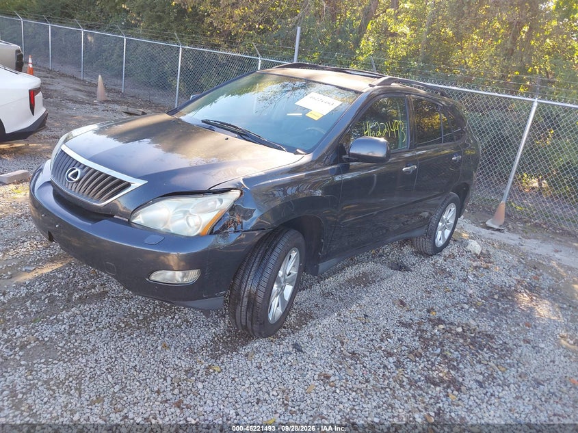 LEXUS RX 350 2009 VIN 2T2HK31U49C124707