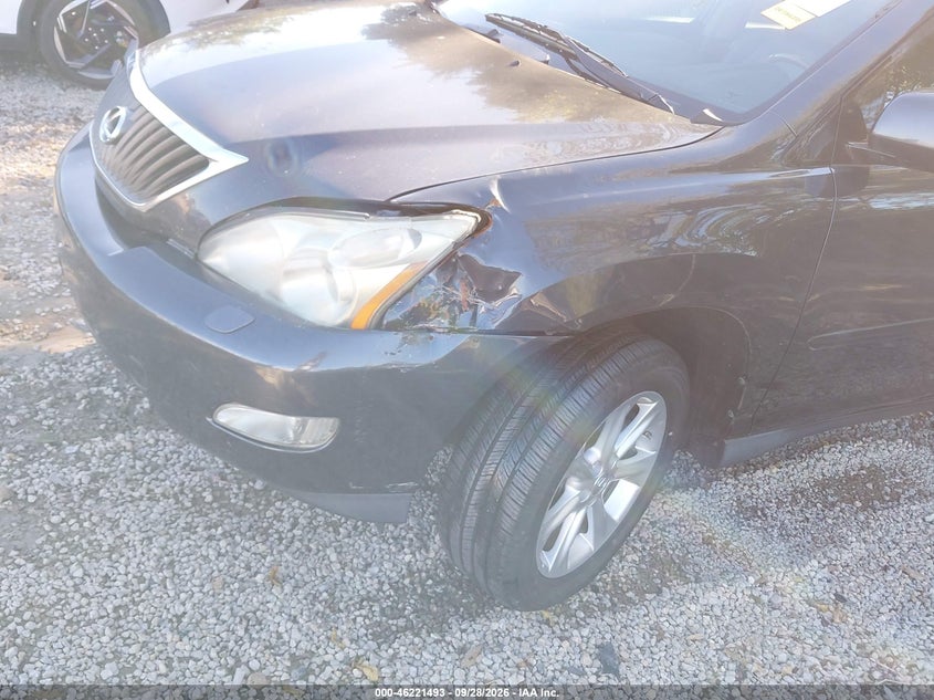 LEXUS RX 350 2009 VIN 2T2HK31U49C124707