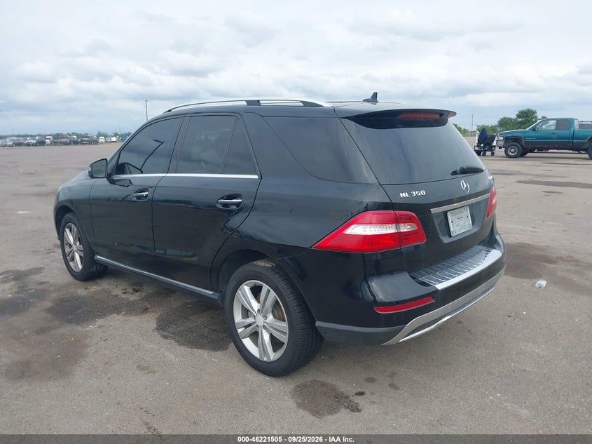 Vin: 4jgda5hb5da210834, lot: 46721493, mercedes-benz ml 350 4matic 20133