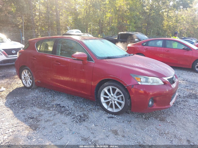 Vin: jthkd5bh2d2142582, lot: 46721508, lexus ct 200h hybrid 2013 img_1