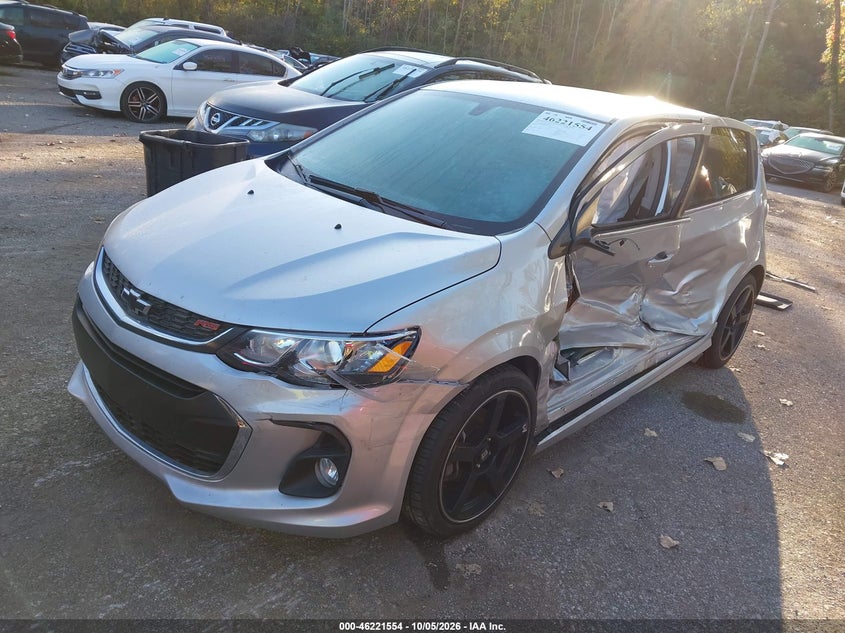 Vin: 1g1jc6sb5h4138238, lot: 46721543, chevrolet sonic lt manual 20172