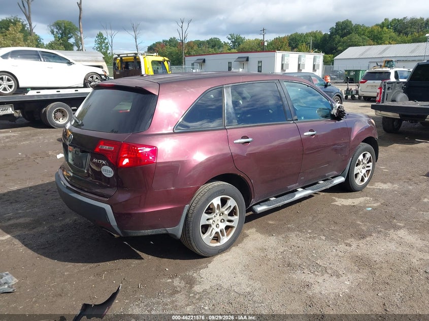 ACURA MDX 2007 VIN 2HNYD28457H531821