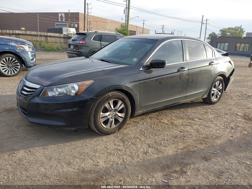 2012 Honda Accord 2.4 Se, Rear, IAAI, VIN 1HGCP2F65CA112972 — photo 2