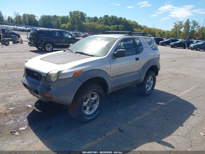 1999 Isuzu Vehicross, Обычный износ, IAAI, VIN JACCN57X2X7991863 — фото 2
