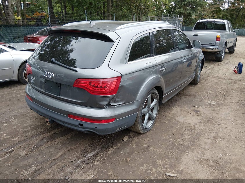 Vin: wa1dgafe3dd000122, lot: 46721596, audi q7 3.0t s line prestige 20134