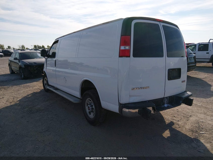 Vin: 1gtw7afg7k1366888, lot: 46721603, gmc savana 2500 work van 20193