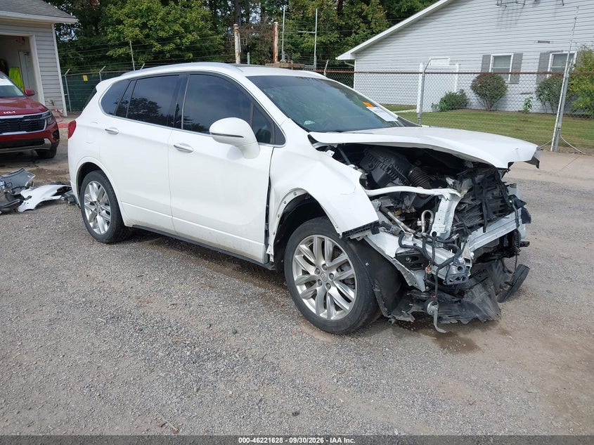Vin: lrbfx3sx5kd013161, lot: 46721616, buick envision awd premium i 20191