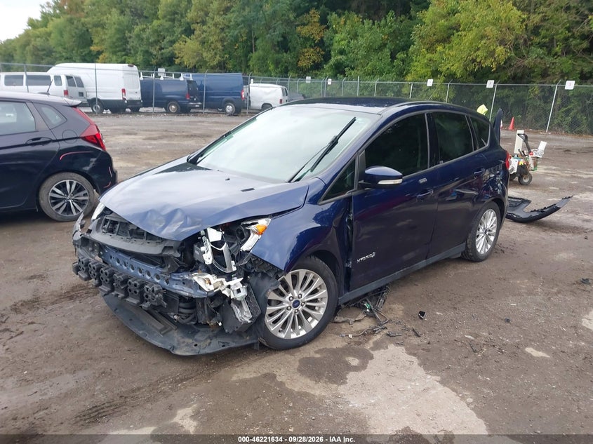 Vin: 1fadp5au6hl108974, lot: 46721622, ford c-max hybrid se 20172